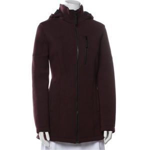 Andrew Marc Utility Jacket Burgundy XL